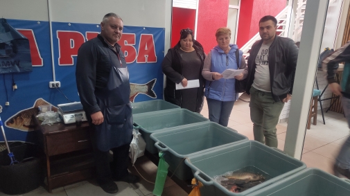 У Немирові Держпродспоживслужба перевірила дотримання вимог реалізації живої риби в період нересту