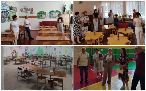 Спеціалісти Гайсинського районного управління беруть активну участь в обстеженнях закладів освіти